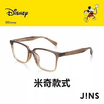 JINS 迪士尼米奇米妮系列第二彈-米奇款式眼鏡(MRF-23A-118)  木紋淺棕