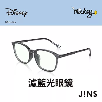 JINS 迪士尼米奇米妮系列第二彈-米奇款式無度數濾藍光眼鏡(FPC-23A-101)  灰色