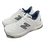 New Balance 慢跑鞋 880 V13 D 寬楦 女鞋 白 藍 緩震 運動鞋 NB 紐巴倫 W880S13-D
