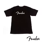 Fender Spaghetti Logo T恤｜ M 黑