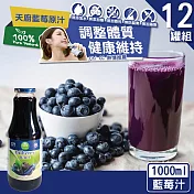 【天廚】NFC100%天然藍莓汁原汁20瓶原箱(200ml/瓶)