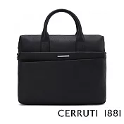 【Cerruti 1881】限量2折 義大利頂級小牛皮公事包/斜背包 全新專櫃展示品(CECA05901M)