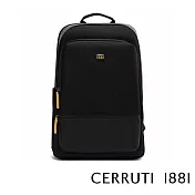 【Cerruti 1881】限量2折 義大利頂級後背包 全新專櫃展示品(黑色 CEZA04814N)