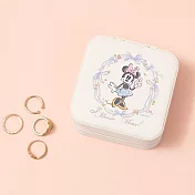 【迪士尼 Disney】ChuChu 系列拉鍊飾品收納盒 米妮