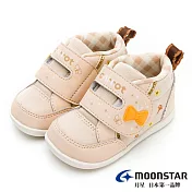 MOONSTAR 赤子心系列棉花寶寶學步鞋 13.5 卡其