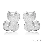 GIUMKA 925純銀耳環針式女款 貓咪造型 MFS06201 一對價格