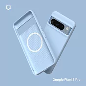 犀牛盾 Google Pixel 8 Pro SolidSuit (MagSafe 兼容) 防摔背蓋手機保護殼 - 冰河藍