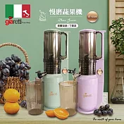 【義大利 Giaretti】慢磨蔬果榨汁機(GT-SJ108) 紫色