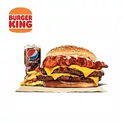 (電子票) 漢堡王 重磅培根雙層牛肉堡經典套餐【受託代銷】