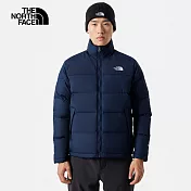 The North Face M MFO MOUNTAIN DOWN JACKET - AP 男防潑水保暖舒適立領羽絨外套-藍-NF0A88R58K2 L 藍色