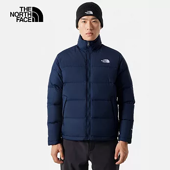 The North Face M MFO MOUNTAIN DOWN JACKET - AP 男防潑水保暖舒適立領羽絨外套-藍-NF0A88R58K2 L 藍色