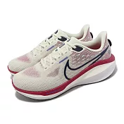 Nike 慢跑鞋 Vomero 17 男鞋 米白 藍 紅 緩震 運動鞋 路跑 FB1309-003
