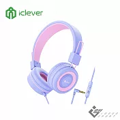 iClever HS14 兒童耳機 紫色