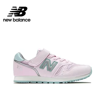 New Balance 373 系列中大童休閒鞋-粉-YV373AF2-W 19 粉紅色