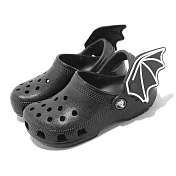 Crocs 童鞋 Classic I Am Bat Clog K 中童 黑 蝙蝠 克駱格 涼拖鞋 洞洞鞋 卡駱馳 209231001