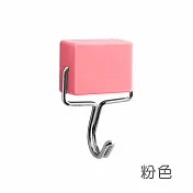 【E.dot】超耐重強力磁鐵無痕掛勾-8入組 粉色