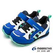 MOONSTAR 中童運動鞋 17 藍