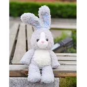 帕菲寶貝 PuffyPals 小號斯雅莉兔 全長30cm（不含耳朵）絨毛玩具 藍色
