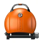 【O-Grill】900T-E 美式時尚可攜式瓦斯烤肉爐-老饕配件包套組 熱情橘