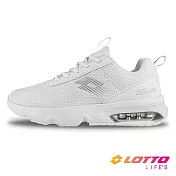 【LOTTO 義大利】女 ARIA’ Lite 氣墊跑鞋- 23cm 雪鹽白