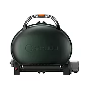 【O-Grill】500-E 美式時尚可攜式瓦斯烤肉爐-便攜包套組 大地綠