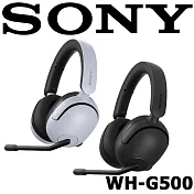SONY WH-G500(G5)無線耳罩式電競耳機 2色 360空間音效 40mm大單體  索尼公司貨保固一年 白色