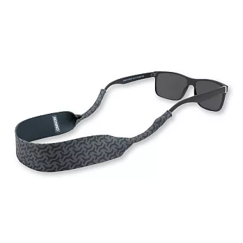 《CARSON》寬版運動眼鏡帶(波浪灰) | 眼鏡繩 防掉掛繩 墨鏡鏈條 防滑帶 慢跑運動