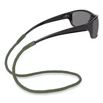 《CARSON》Gripz矽膠運動眼鏡帶(橄欖綠) | 眼鏡繩 防掉掛繩 墨鏡鏈條 防滑帶 慢跑運動