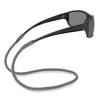 《CARSON》Gripz矽膠運動眼鏡帶(灰) | 眼鏡繩 防掉掛繩 墨鏡鏈條 防滑帶 慢跑運動
