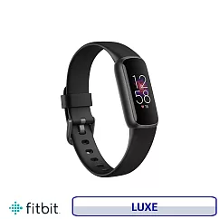 Fitbit Luxe 智慧智慧手錶 輕薄觸控 黑色