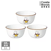 【康寧餐具 CORELLE】小熊維尼 復刻系列 3件式飯碗組-C04