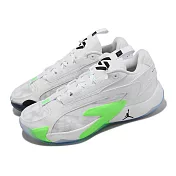 Nike 籃球鞋 Jordan Luka 2 PF 白 螢光綠 男鞋 Trick Shot D77 DX9012-103