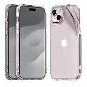 Araree Apple iPhone 15 Plus 軟性抗衝擊保護殼 透明