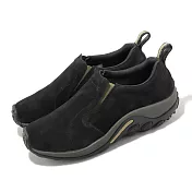 Merrell 休閒鞋 Jungle Moc 男鞋 黑 麂皮 套入式 耐磨 懶人鞋 ML005555