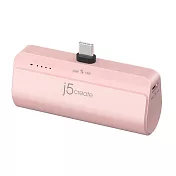 j5create USB-C 口袋快充行動電源-JPB5220 魅力粉