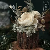 【癒森林】北海道童話精靈森林香氛擴香花禮（贈送5ml香氛油）