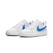 Nike Court Borough Low 2 白藍 BQ5448-123 23.5寬楦 白藍