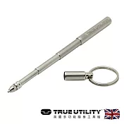 【TRUE】英國多功能攜帶伸縮原子筆(吊卡版) TU246K