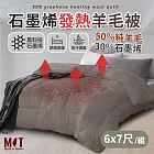 【家購網嚴選】石墨烯羊毛被 1入(180x210cm/入)-台灣製