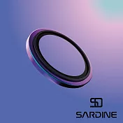 Sardine iPhone 15/15Plus共用 AR鈦合金藍寶石鏡頭貼 燒鈦色
