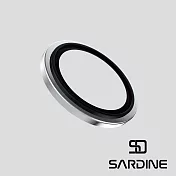 Sardine iPhone 15 Pro/15 Pro Max共用 AR鈦合金藍寶石鏡頭貼 鈦銀色