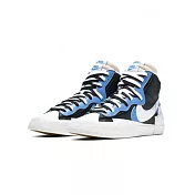 Sacai x Nike Blazer Mid 藍 BV0072-001 US11 藍白黑