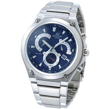 Casio 個性賽車扇型計時腕錶-EF-525D-2AVDF