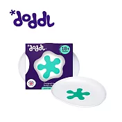 doddl 英國 人體工學兒童學習餐具飛碟盤 - 湖水綠