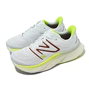 New Balance 慢跑鞋 More V4 2E 寬楦 男鞋 灰 紅 厚底 緩震 NB 紐巴倫 MMORCR4-2E
