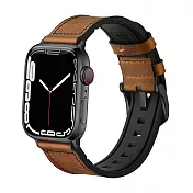 MIFA Apple Watch  Hybrid Sport 混合運動皮革錶帶/ Classic Leather 經典皮革錶帶(42/44/45/49mm) 混合運動皮革-深棕