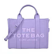 MARC JACOBS The Leather TOTE 皮革兩用托特包-小/ 紫