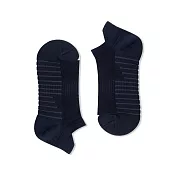 WARX除臭襪 二刀流運動船型襪-鋯石藍 M