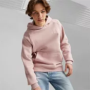 PUMA 流行系列Classics質感長厚 男女連帽T恤-粉-62521823 M 粉紅色