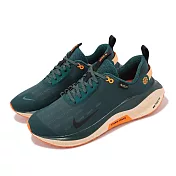 Nike 慢跑鞋 Reactx Infinity RN 4 GTX 男鞋 防水 綠 橘 運動鞋 FB2204-300